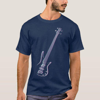 Bass Gitarre Musikinstrument Bass Player T-Shirt