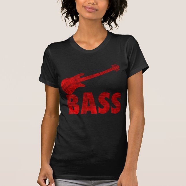Bass-Gitarre T-Shirt (Vorderseite)