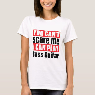 Bass-Gitarren-Schreckens-Entwürfe T-Shirt