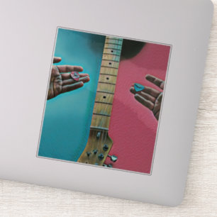 Bass-Gitarrist-Geschenke Aufkleber