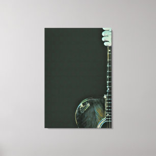 Bass-Gitarrist-Geschenke Leinwanddruck