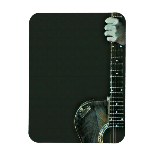 Bass-Gitarrist-Geschenke Magnet (Vertikal)