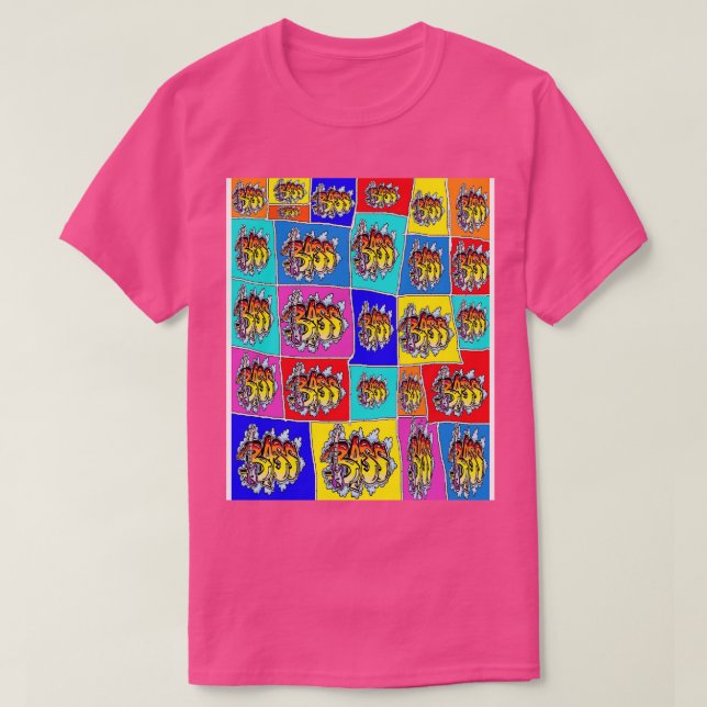 Bass Graffiti 2 1 T-Shirt (Design vorne)