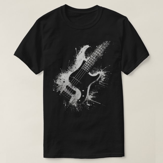 Bass Guitar 1 T-Shirt (Design vorne)