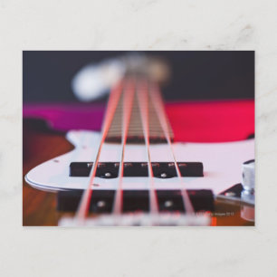 Bass Guitar 3 Postkarte