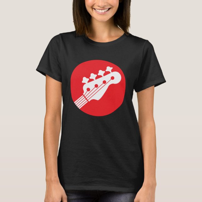 Bass Guitar Bass Player T-Shirt (Vorderseite)