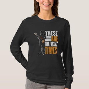 Bass Guitar Bassist Women and Men Bass Player 3 T-Shirt