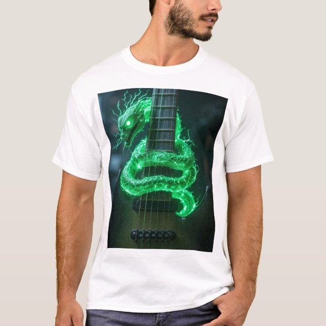 Bass Guitar Beast T-Shirt (Vorderseite)