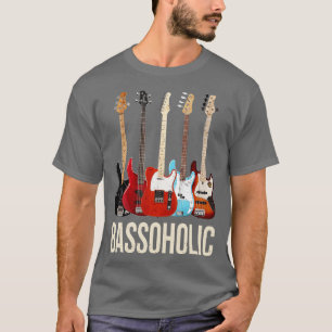 Bass Guitar Collector Bass Guitar Player Bassist B T-Shirt