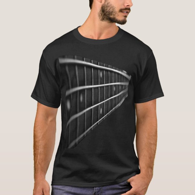 Bass Guitar Fret Musician Long Sleeve T - Shirt (Vorderseite)