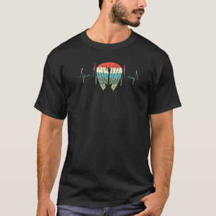 Bass Guitar Heartbeat Musiker für Bass Player Pre- T-Shirt