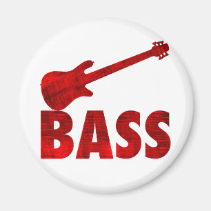 Bass Guitar Magnet