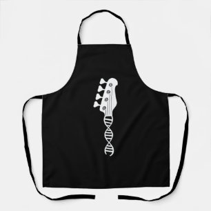 Bass Guitar Player Bassist Schürze