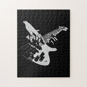 Bass Guitar Player Gift Bassist Puzzle