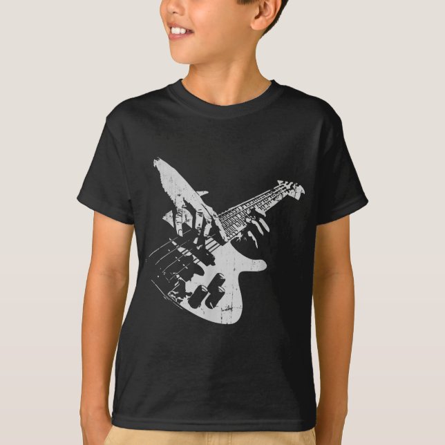Bass Guitar Player Gift Bassist T-Shirt (Vorderseite)