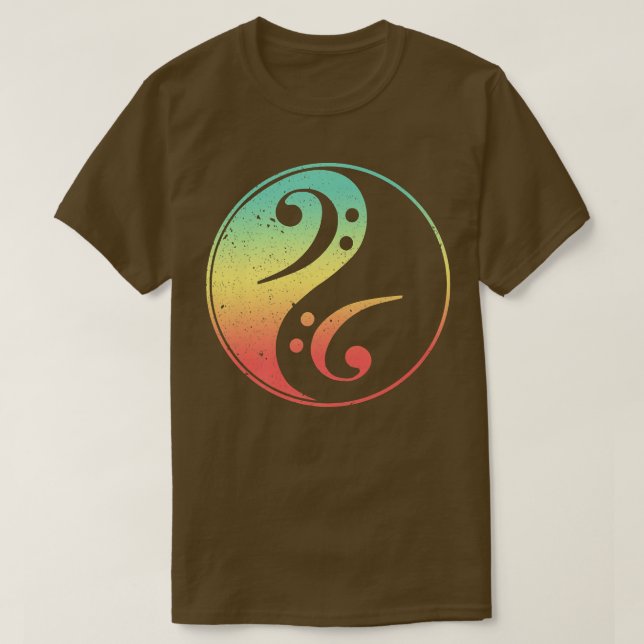 Bass Guitar Player Musikinstrument Bass Guitar9 T-Shirt (Design vorne)