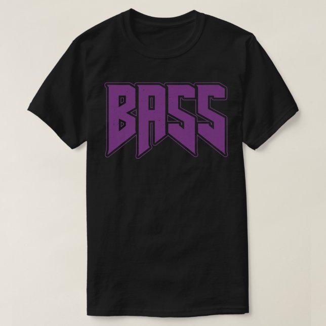 Bass Guitar Player RockHeavy MetalGrunge Band97 T-Shirt (Design vorne)