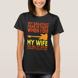 Bass Guitar Player Sprichwort Bassist Gitarrist T-Shirt