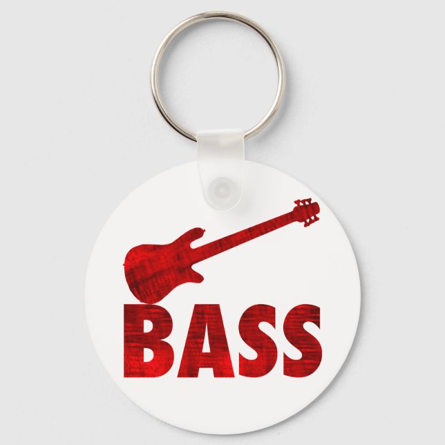 Bass Guitar Schlüsselanhänger (Vorderseite)