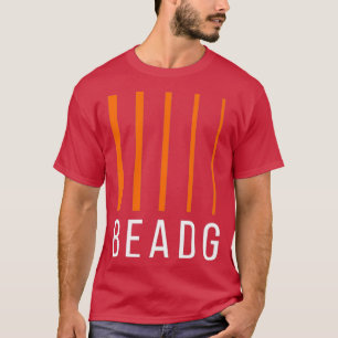 Bass Guitarist Geschenk BEADG 5 String T-Shirt