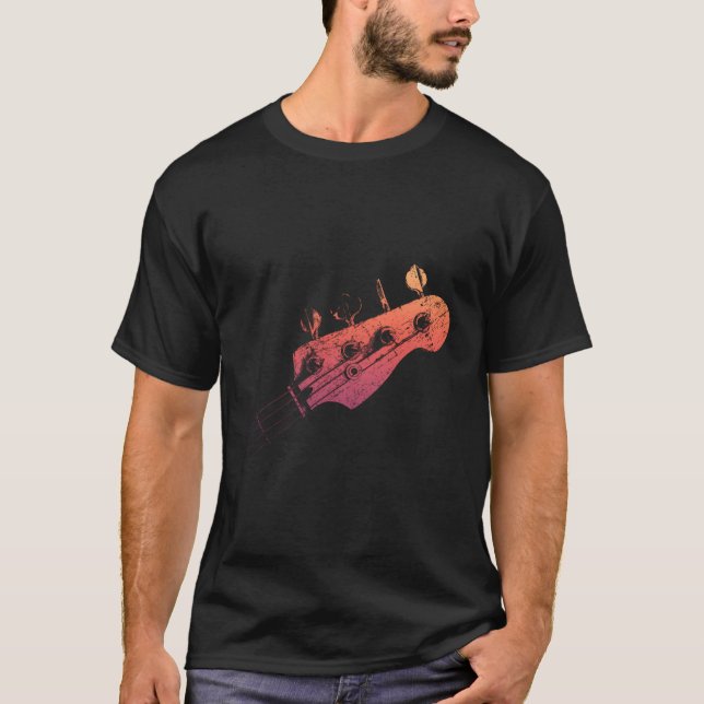 Bass Guitstock für Bassist und Bass Player T-Shirt (Vorderseite)