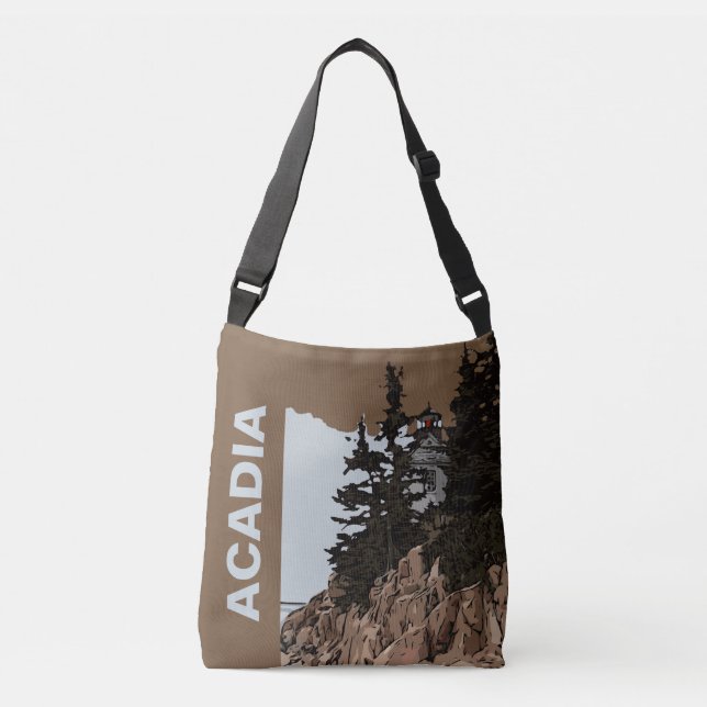 BASS HARBOR HEAD TRAGETASCHEN MIT LANGEN TRÄGERN (Vorderseite)