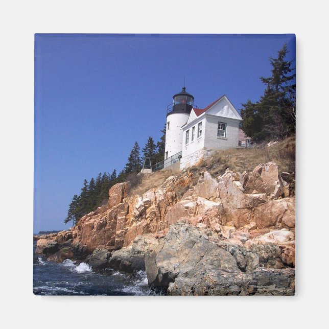 Bass Harbor Lighthouse Magnet (Vorne)