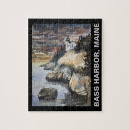 BASS HARBOR LIGHTHOUSE PUZZLE