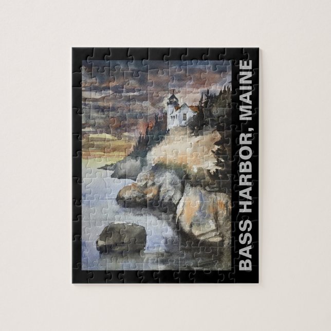 BASS HARBOR LIGHTHOUSE PUZZLE (Vertikal)