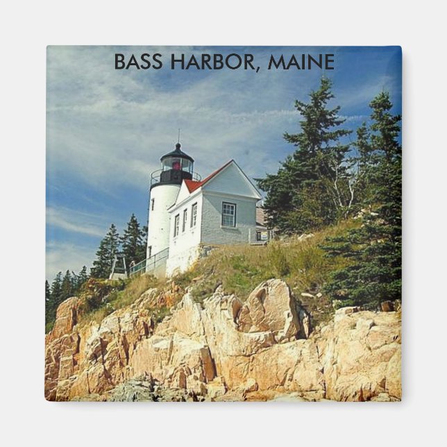 BASS HARBOR, MAINE MAGNET (Vorne)