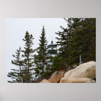 Bass Harbour Head Light Poster - 1