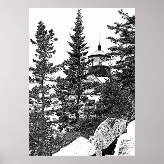 Bass Harbour Head Light Poster - 6 (Vorne)