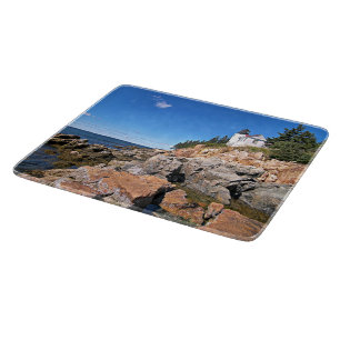Bass Harbour Head Lighthouse, Maine Cutting Board Schneidebrett