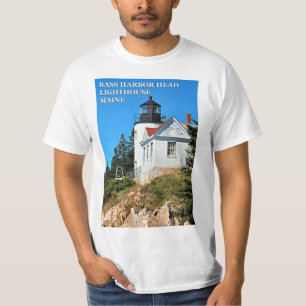 Bass Harbour Head Lighthouse, Maine T - Shirt