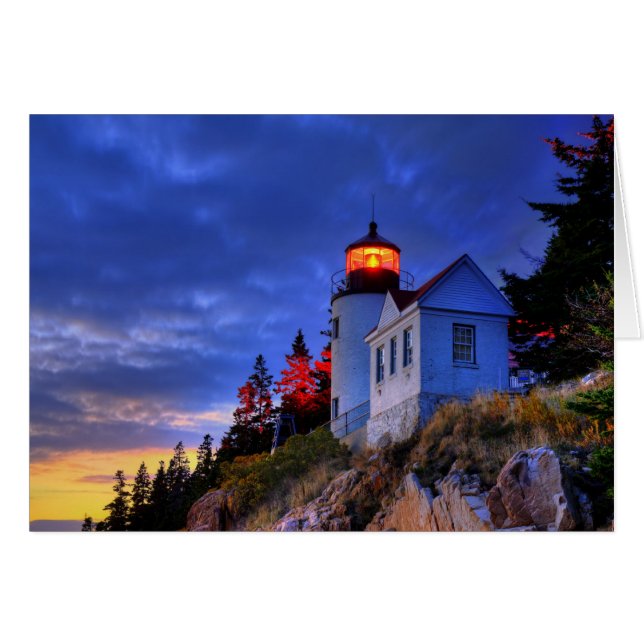 Bass Harbour Lighthouse, Maine (Vorderseite (Horizontal))