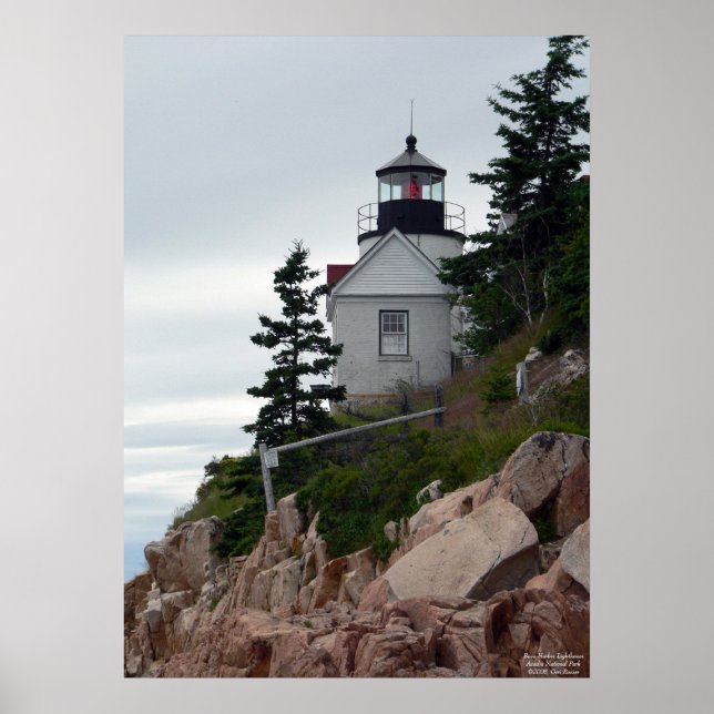 Bass Harbour Lighthouse Poster (Vorne)