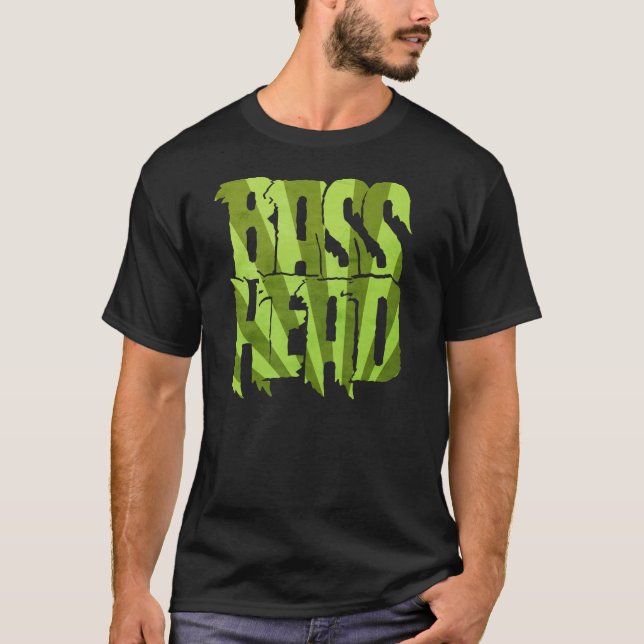 Bass-HauptSonnendurchbruchgrün T-Shirt (Vorderseite)