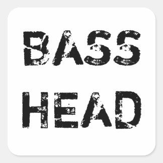 Bass Head Aufkleber