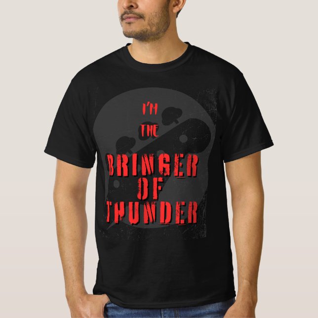 Bass - Ich bin der Ingwer des Donners T-Shirt (Vorderseite)