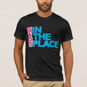 Baß im Platz T-Shirt