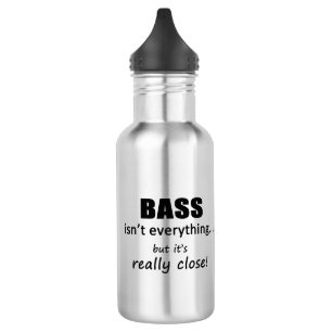 Bass ist nicht alles edelstahlflasche