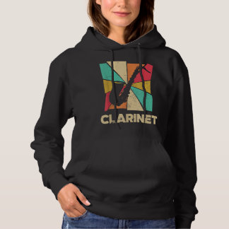 Bass Klarinette Klarinettist Klarinette Player Sil Hoodie