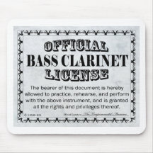 Bass Klarinettenlizenz