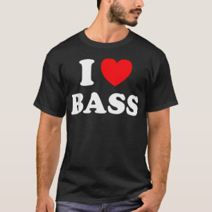 Bass Liebe Lustiger Tiefer Lautsprecher Reich Boos T-Shirt