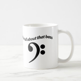 Bass-Liebhaber - Sie sind ganz über diesen Baß Kaffeetasse