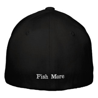 Bass Man Fish More Baseball Hat Bestickte Baseballkappe