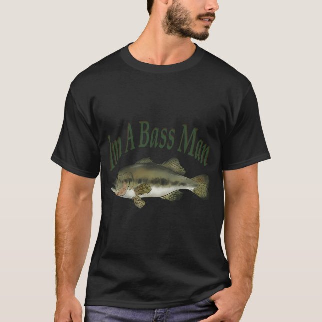 Bass-Mann T-Shirt (Vorderseite)