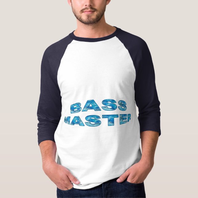 Bass Master Fishing-Shirts T-Shirt (Vorderseite)