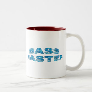 Bass Master Fishing-Shirts Zweifarbige Tasse