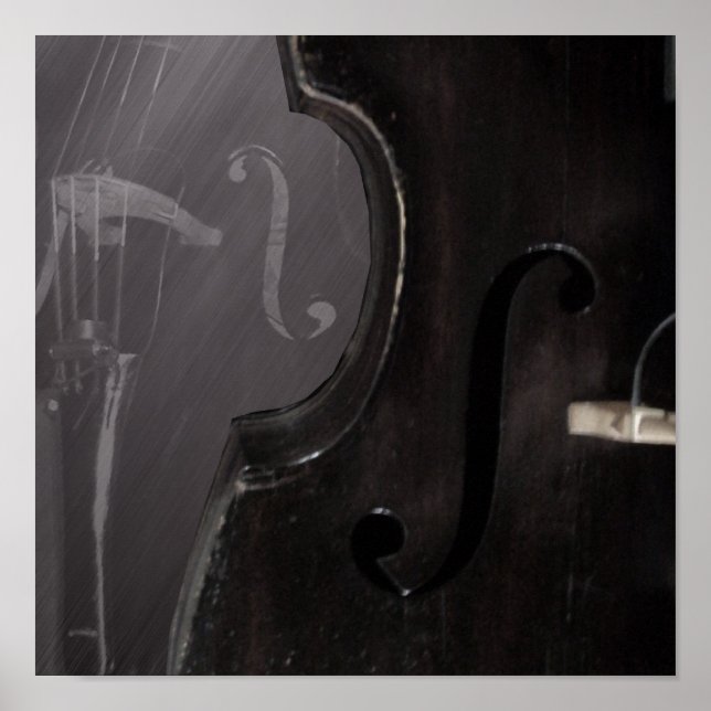 Bass of hole - Druck Poster (Vorne)